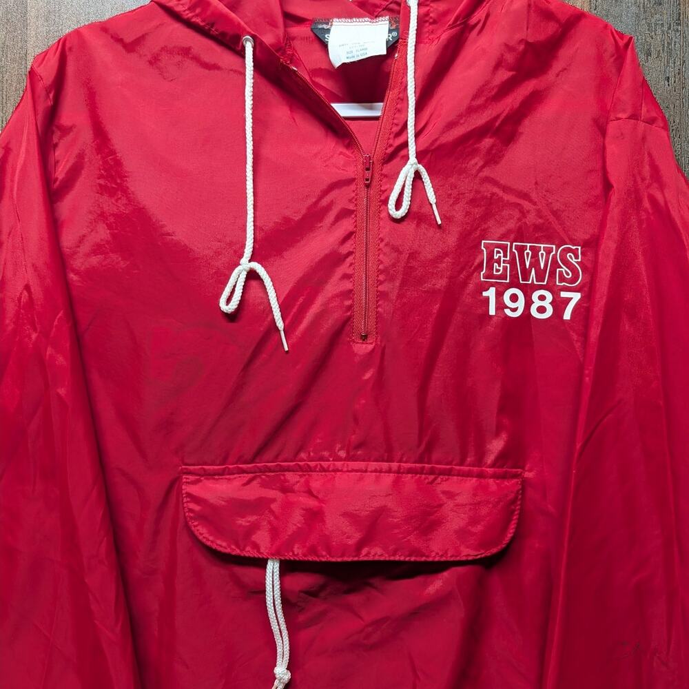 1987 Emma Willard School Field Hockey Windbreaker Jacket - Picture 3 of 6